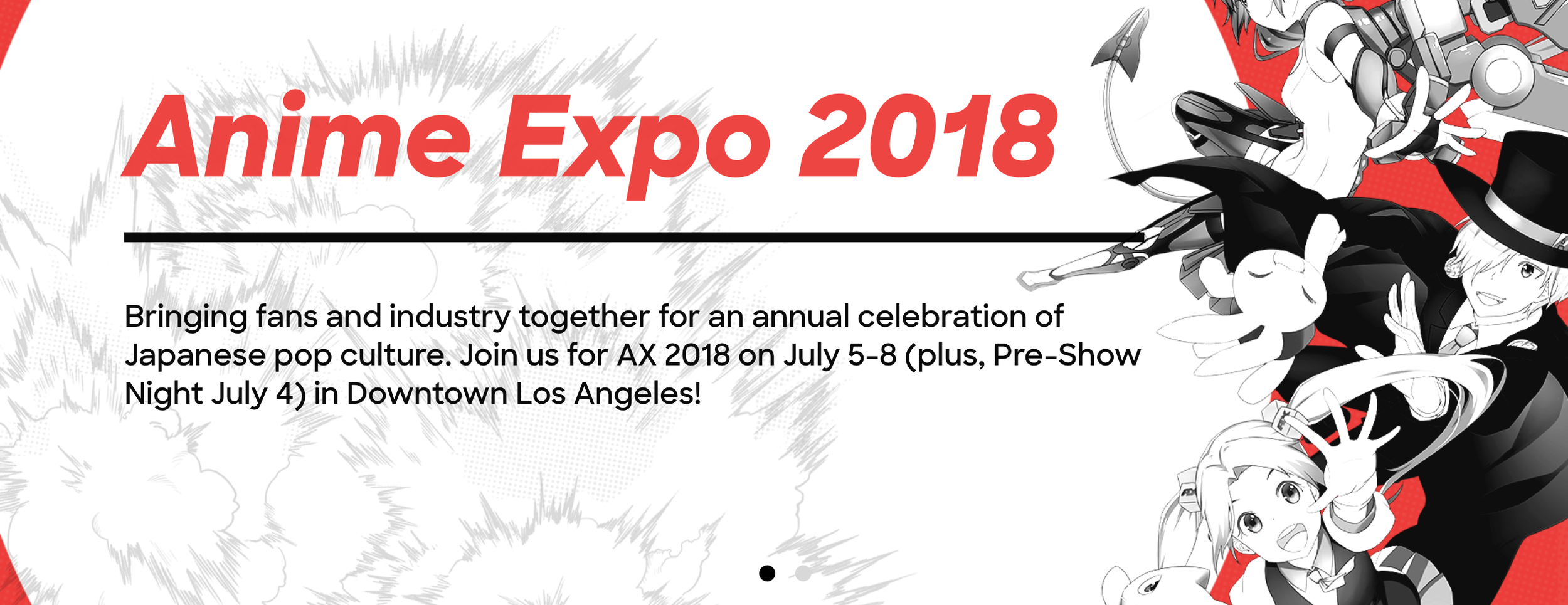 Anime Expo (Dealers Hall Booth #2030)