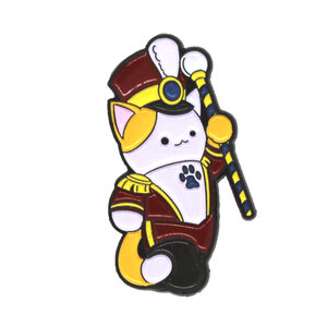 LookHUMAN Welcome to the Cat Parade 1.5 Inch Round Enamel Pin