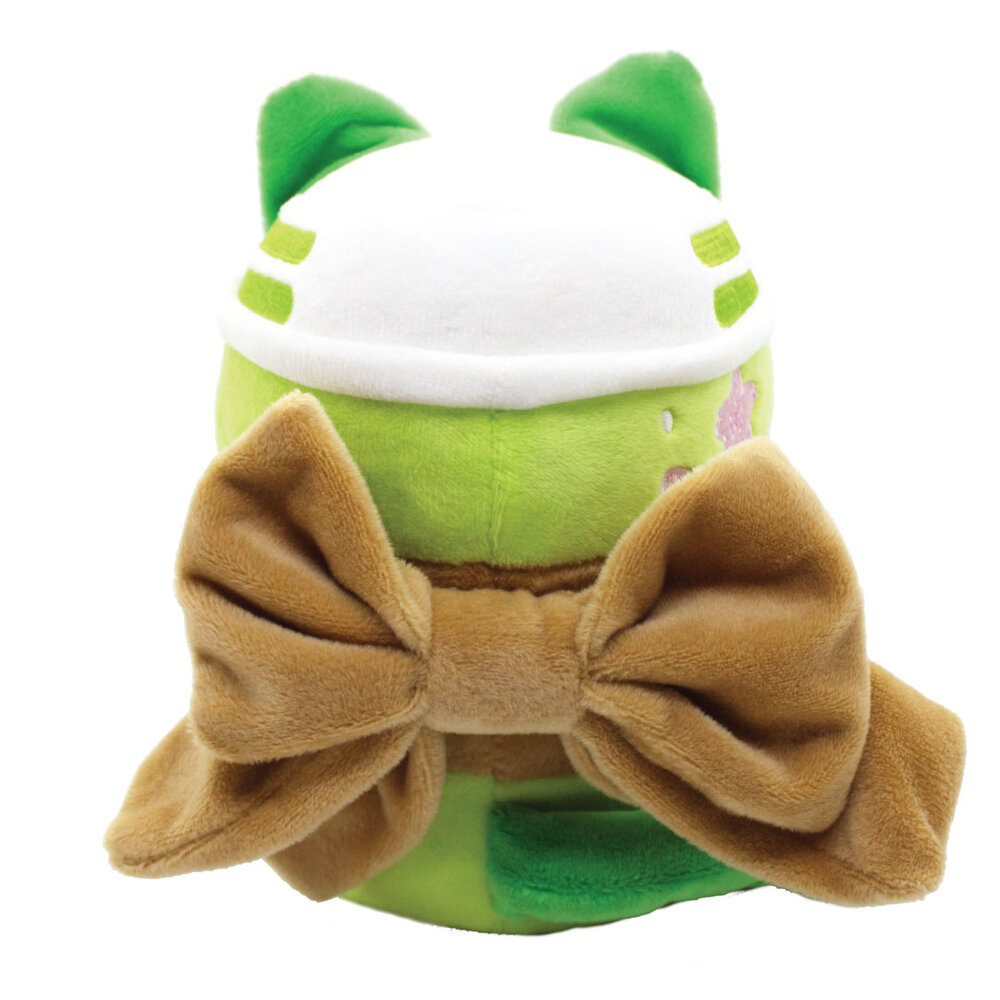 Matcha Tea Kitty Cat Plush — Kimchi Kawaii