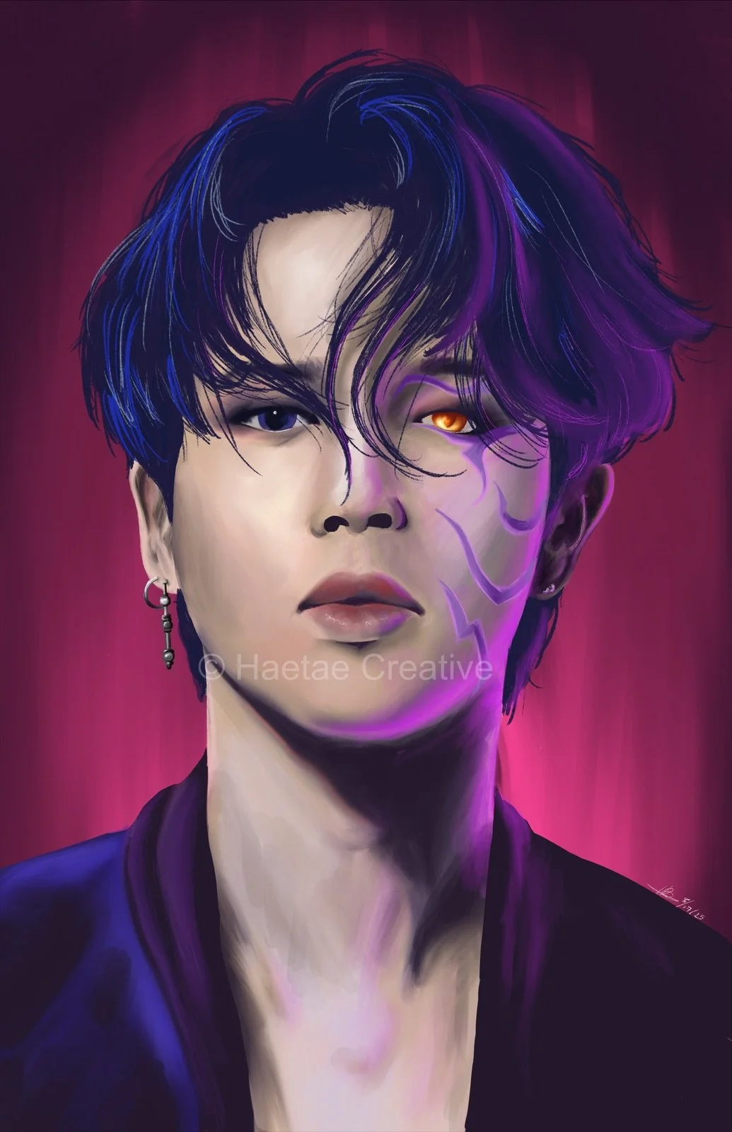 Jimin BTS as Baby Saja