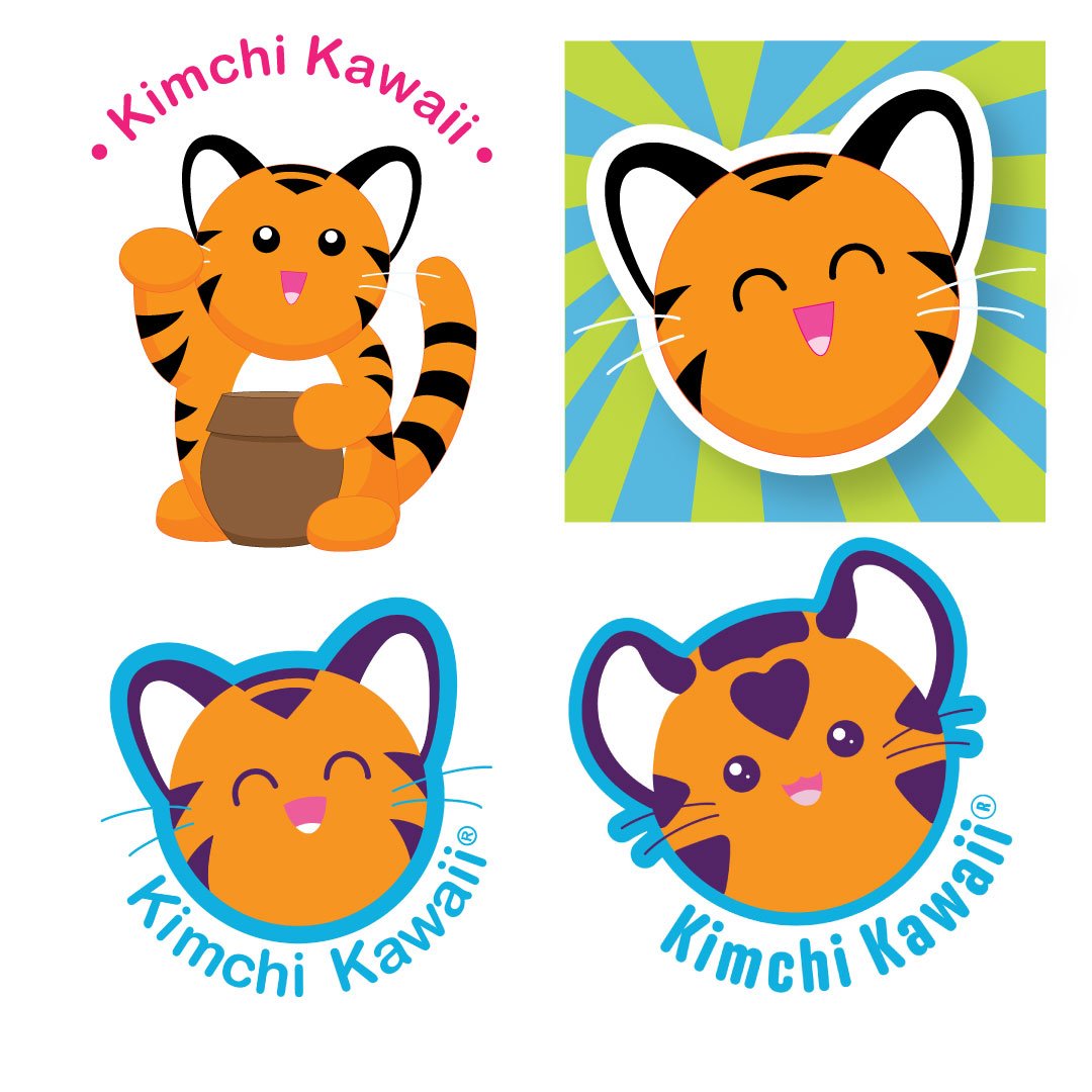 Hamburger Kitty Cat Cute Washi Tape — Kimchi Kawaii