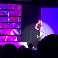 Stephanie performing "Smooth Criminal" during the Top Ten.