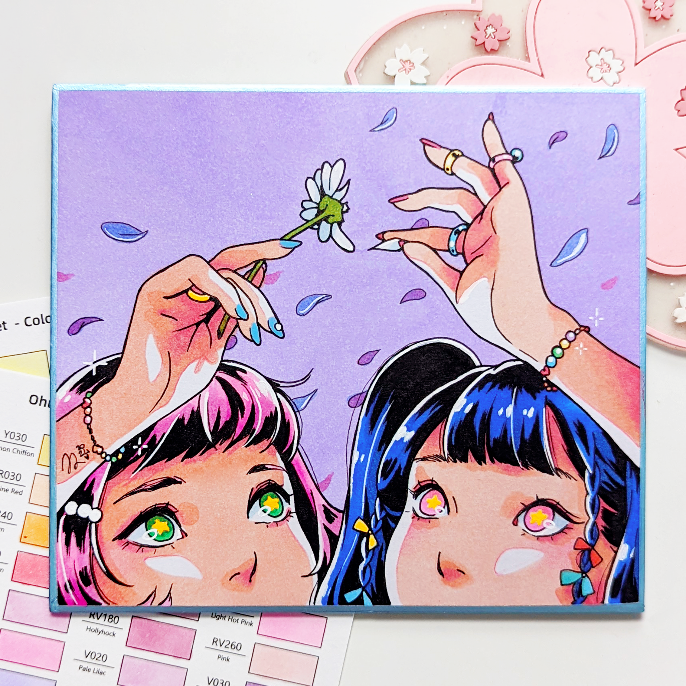 "M'ama non M'ama" - 1/1 original artwork