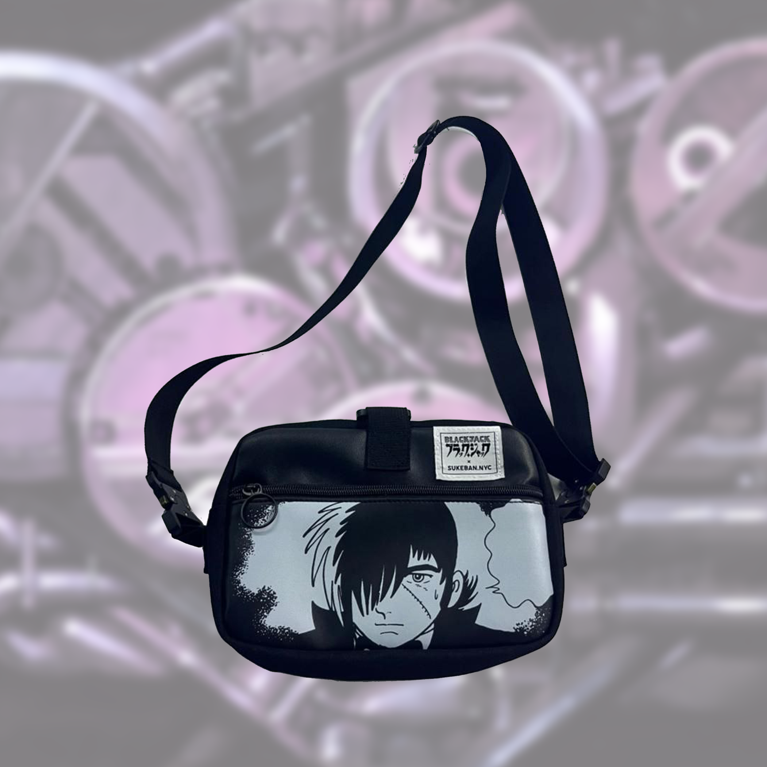 "Black Jack" Crossbody Bag