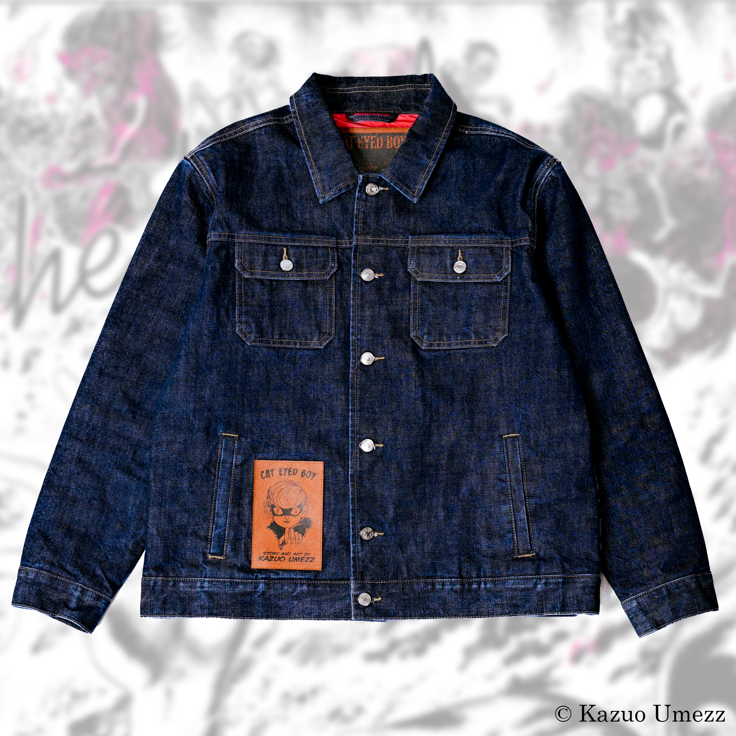 "Cat Eyed Boy" Denim Jacket PREORDER