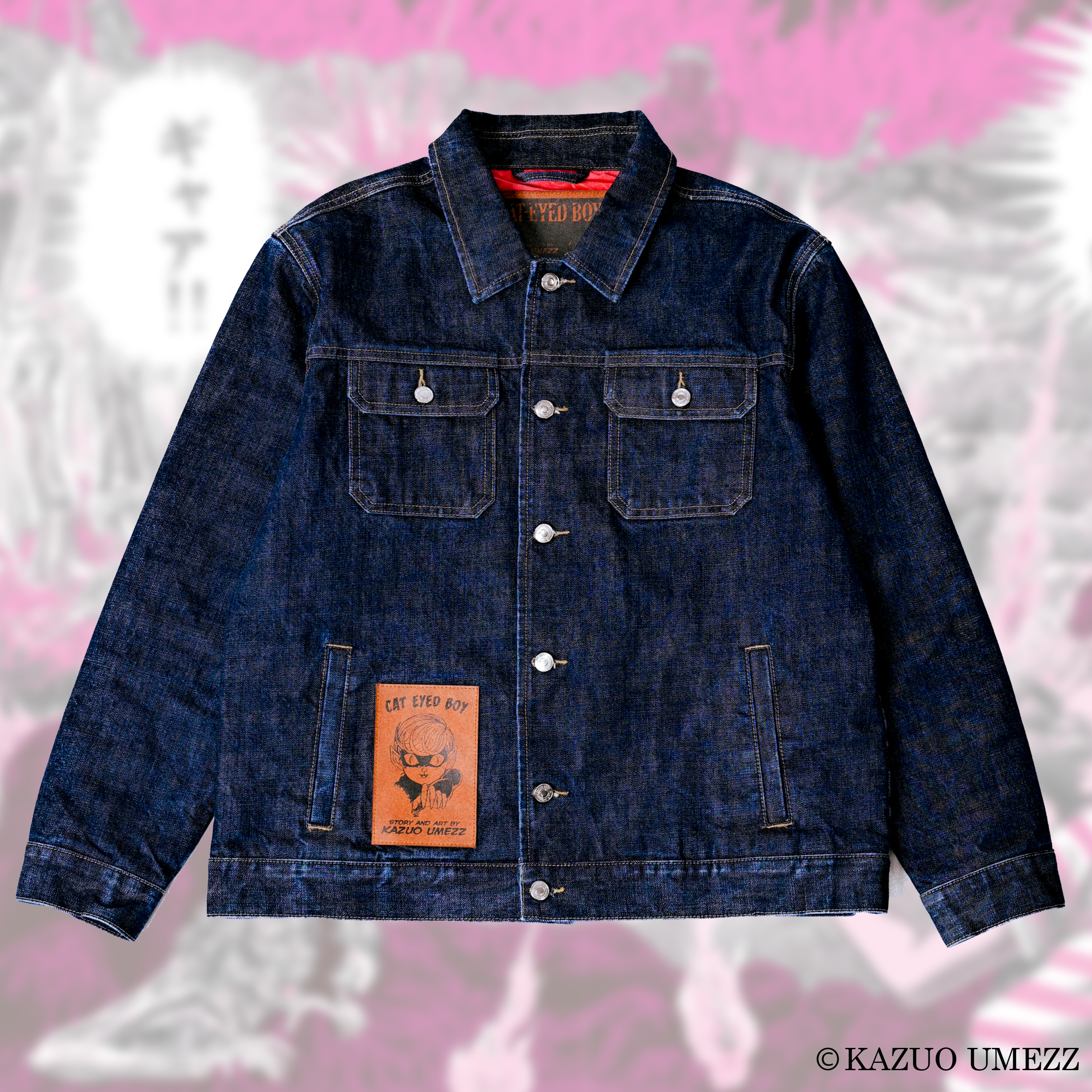 Cat Eyed Boy Denim Jacket - Website Cover FINAL.png