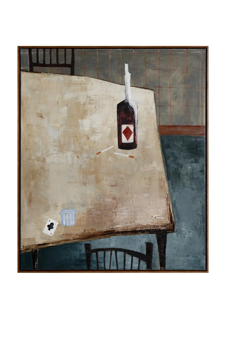  Morgen Komt Het Goed  Oil on canvas.  100×120 cm  (Sold.) 