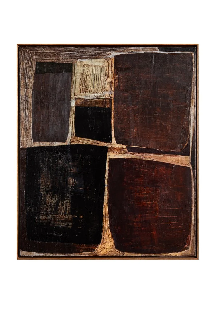 Outopos  Oil &amp; oil bar on canvas.  100×120 cm  (Sold.) 