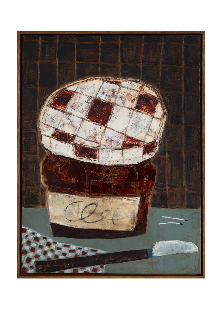  She's a jar  Oil on canvas.  60×80 cm  (Sold.) 