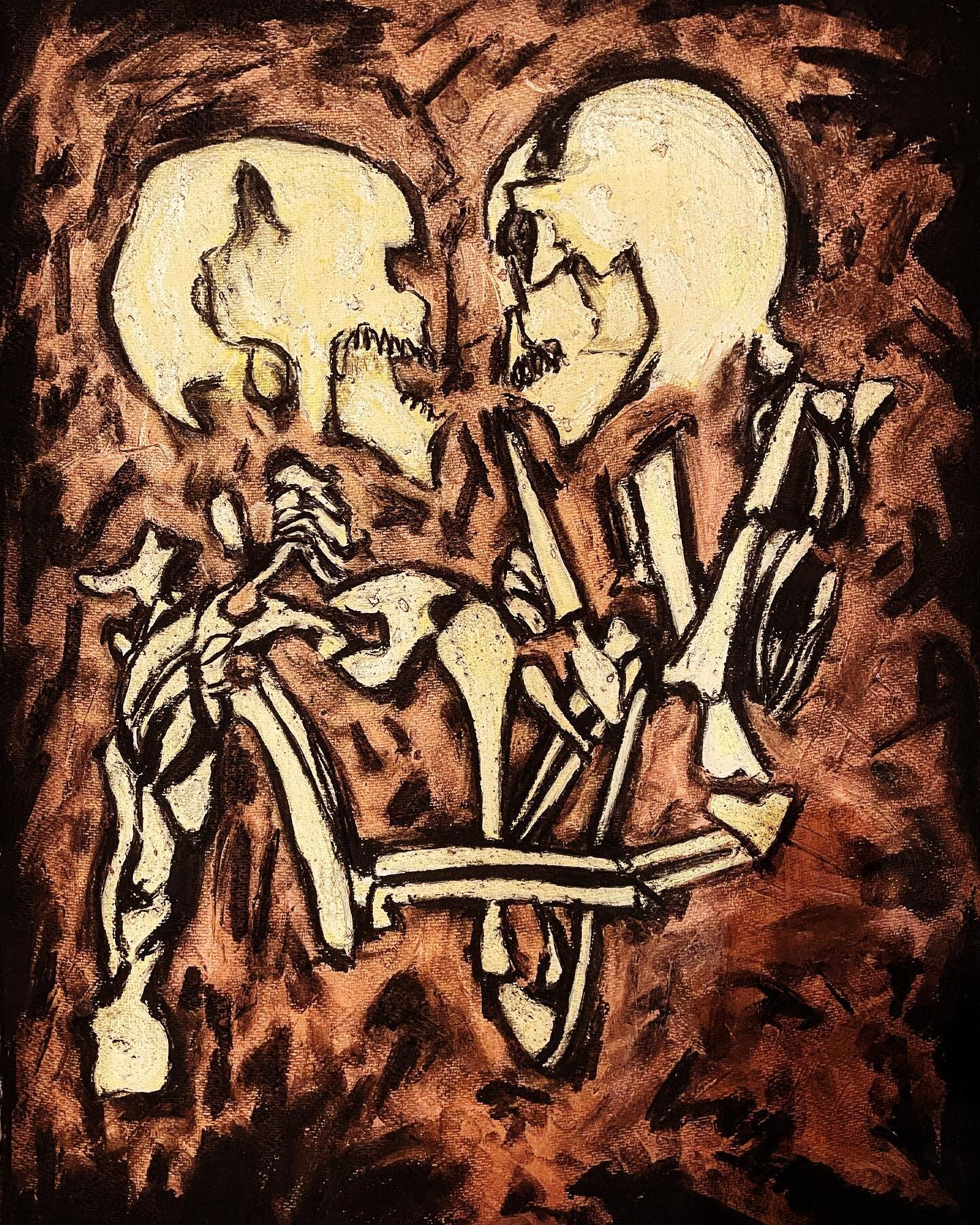 The Lovers of Valdaro. Drawing inspired by a Neolithic grave discovered near Mantua in Italy, the two skeletons buried face to face with their arms around each other. Love endures eternally. #love #lovers #drawing #drawingoftheday #art  #artforsale