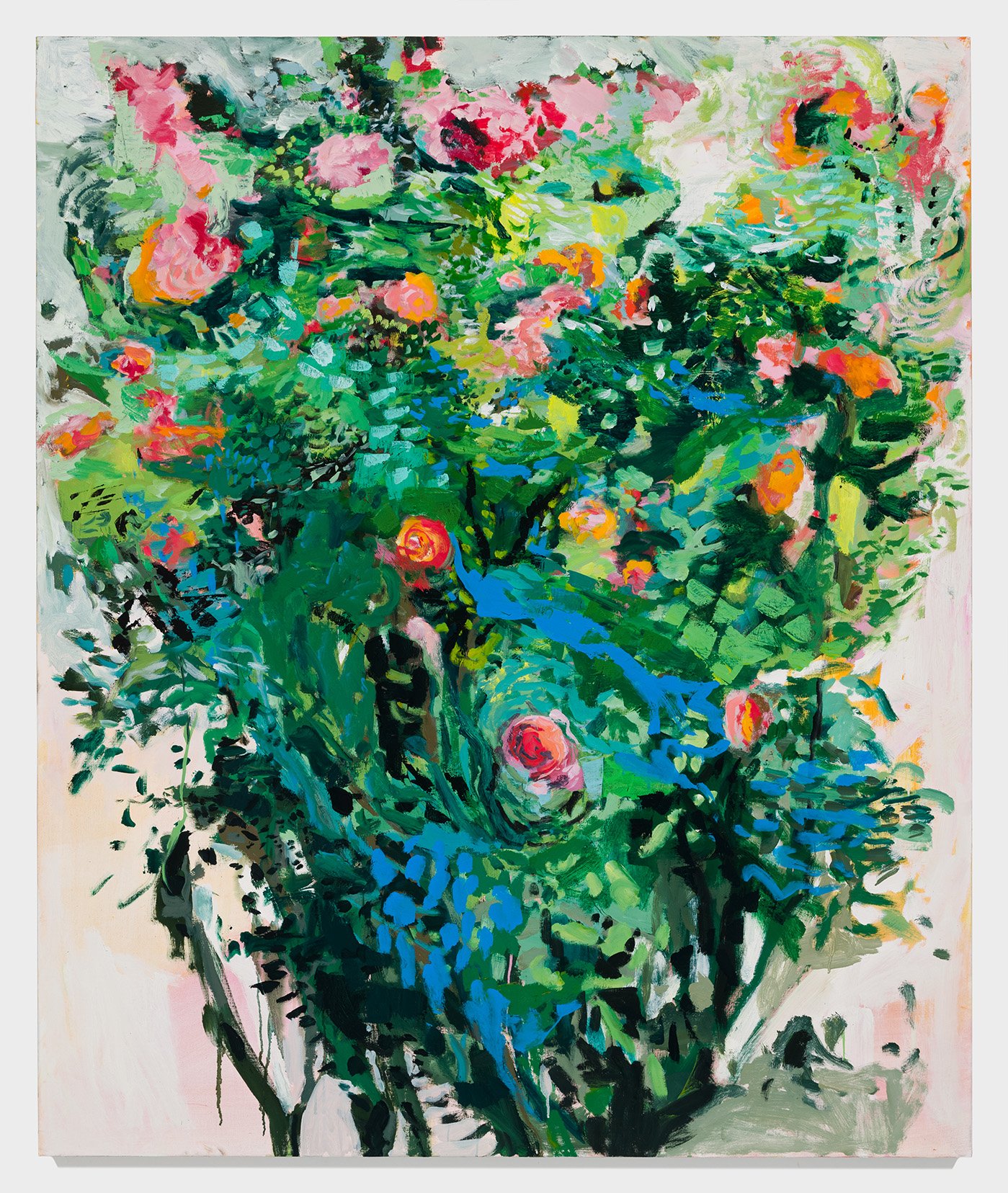 Knockouts in Full Bloom 60"x 50"