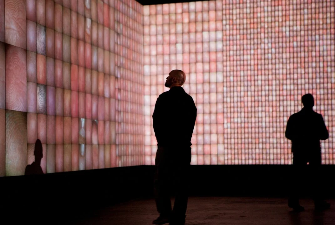 Rafael Lozano-Hemmer, Pulse Index , 2010 in Time Lapse , Site Santa Fe, Santa Fe, New Mexico, United States, 2012. Photo: Kate Russel