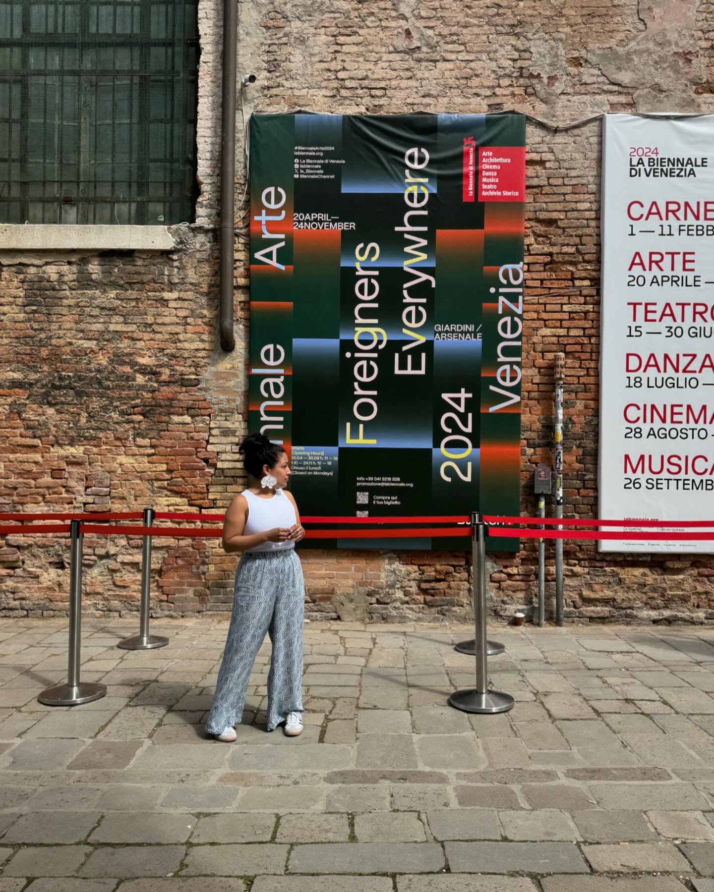 2024 Venice Biennale Diaries: Final Compilation of #VeniceBiennale: Foreigners Everywhere - Stranieri Ovunque curated by @adrianopedrosa. ✨

1️⃣ Entrance outside the Arsenale 
2️⃣ Mataaho Collective - &ldquo;Takapav&rdquo; at the Arsenale
3️⃣ Bolivia