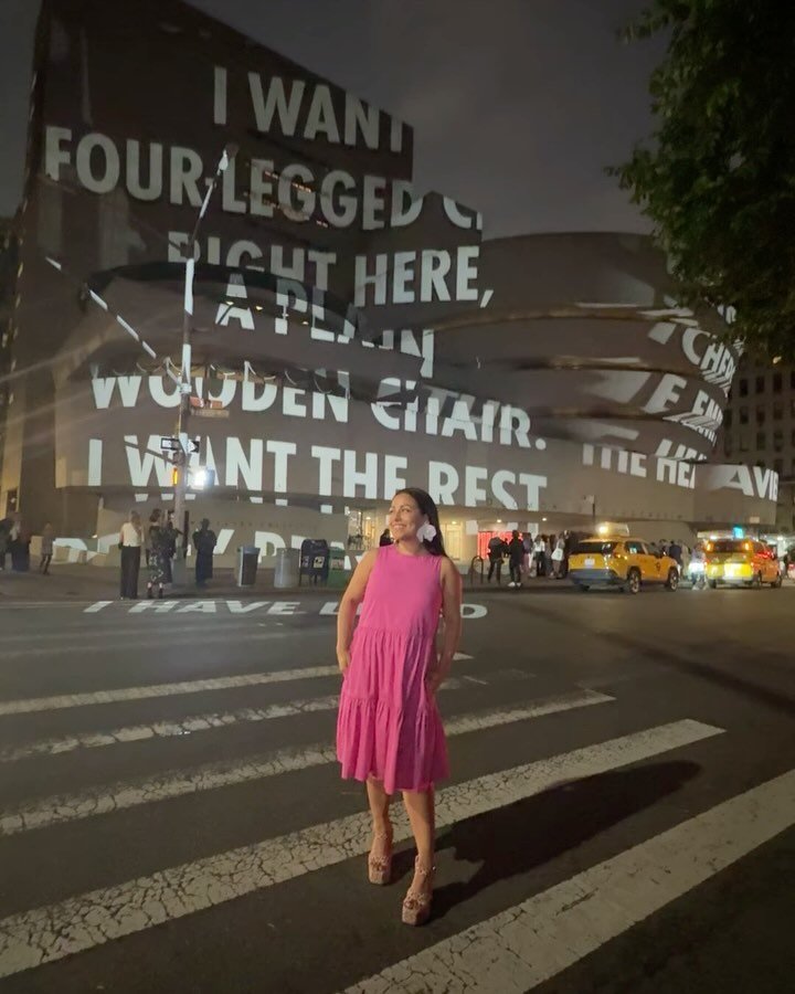 #JennyHolzerLightLine @guggenheim has closed. 👋🏽 Four months of faves from the show.