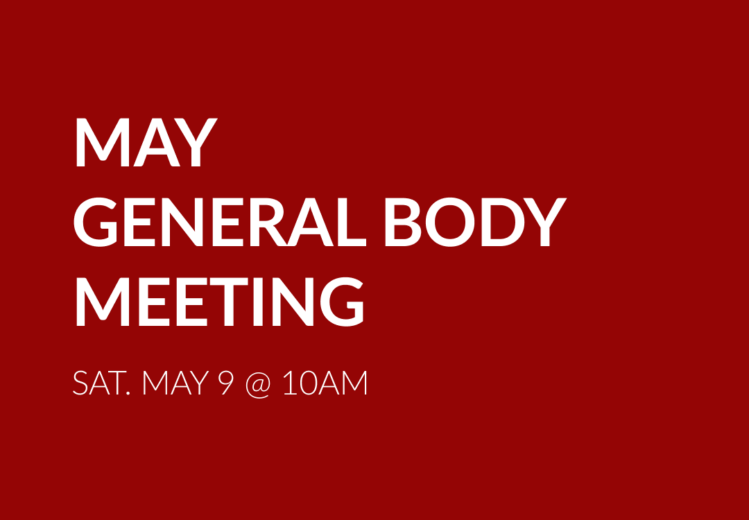 May General Body Meeting