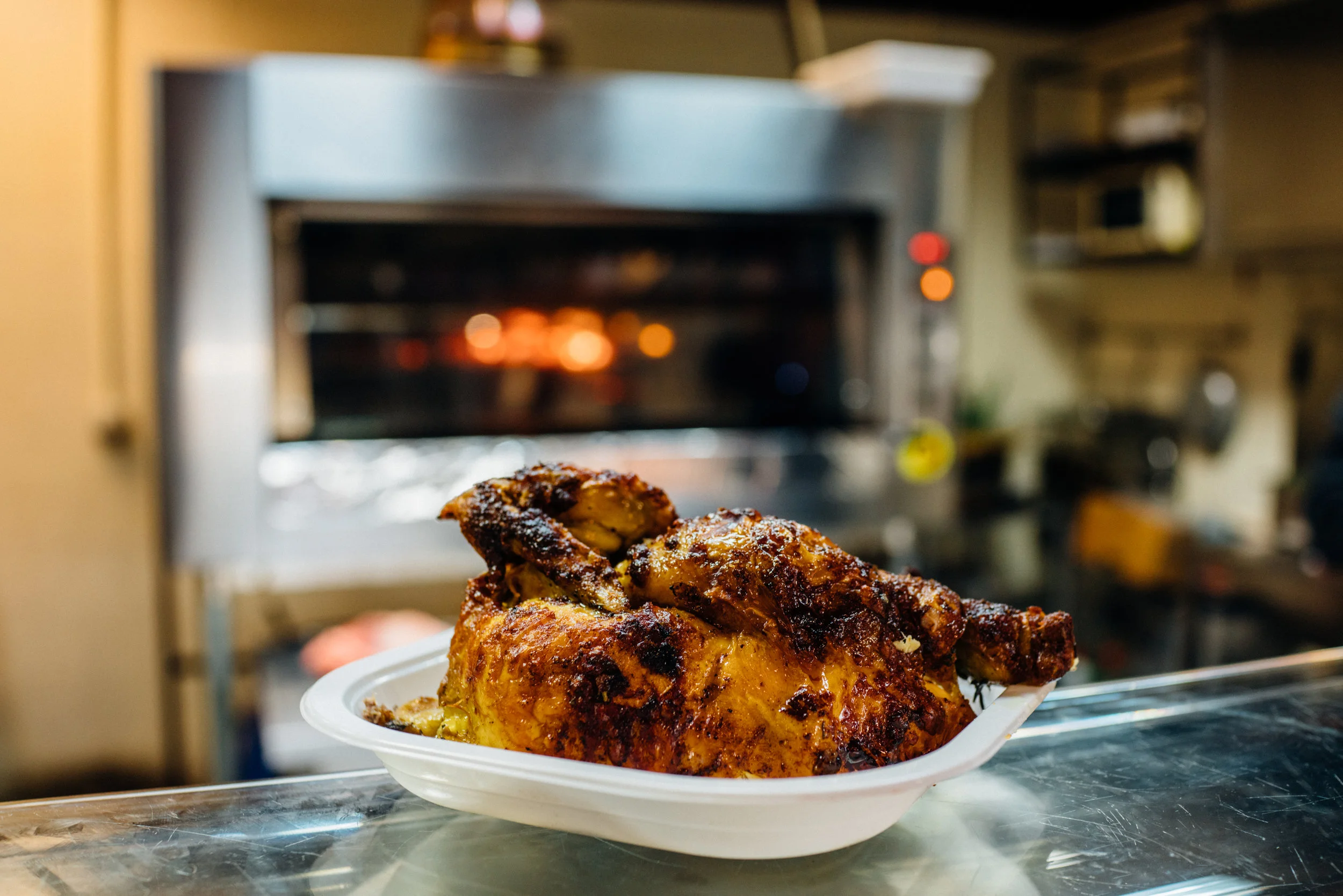 Il pollo da Pollo Mino in Mercato delle Erbe