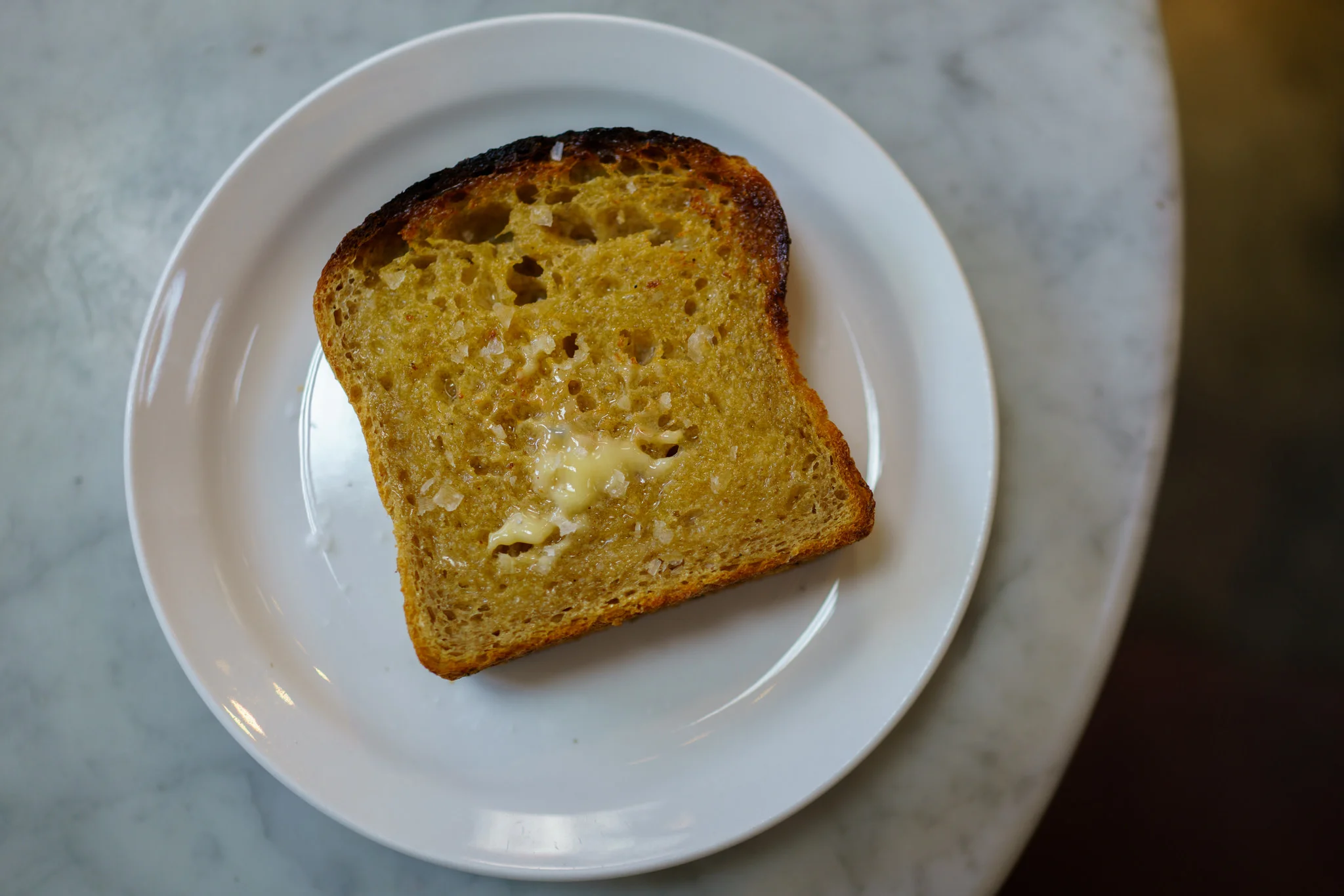 Josey Baker Sourdough with Butter and Sea Salt at The Mill in San Francisco