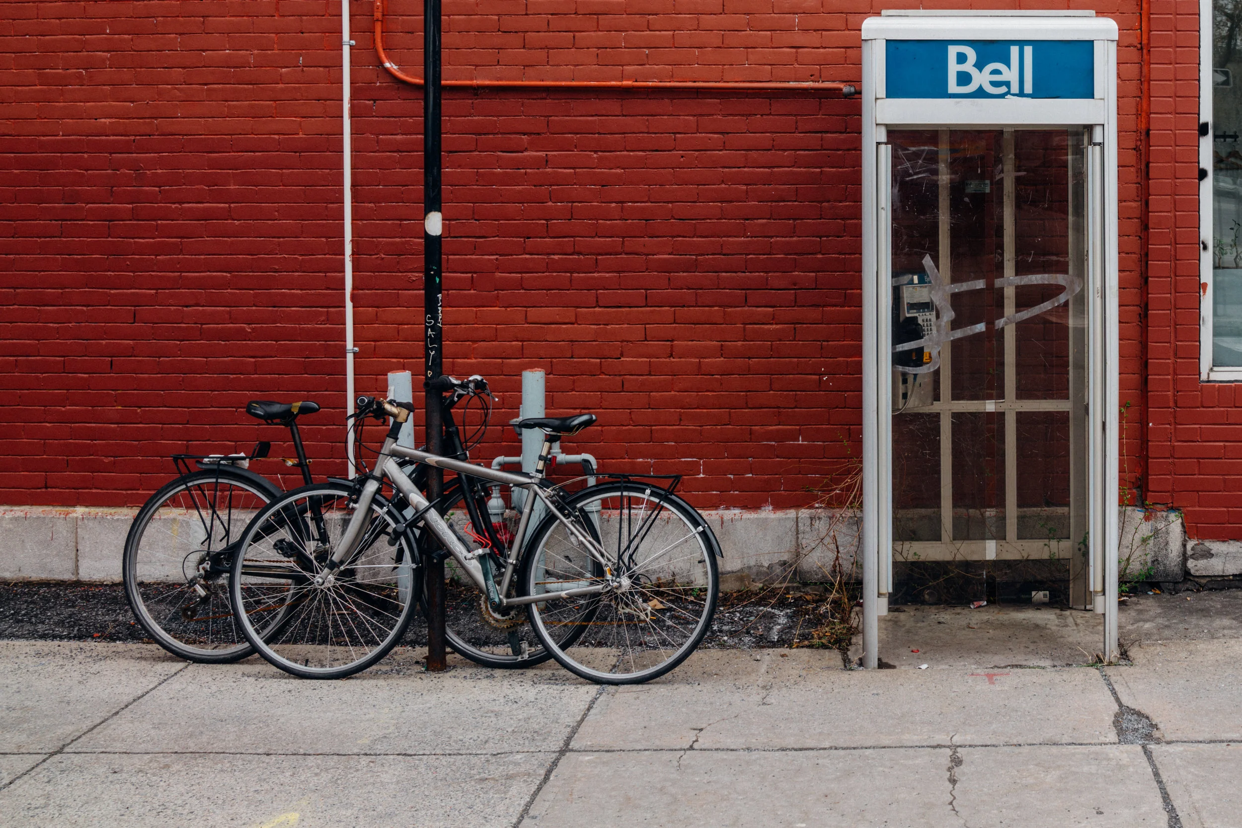 I have not seen so many phone booths in my life. I even saw people using it!
