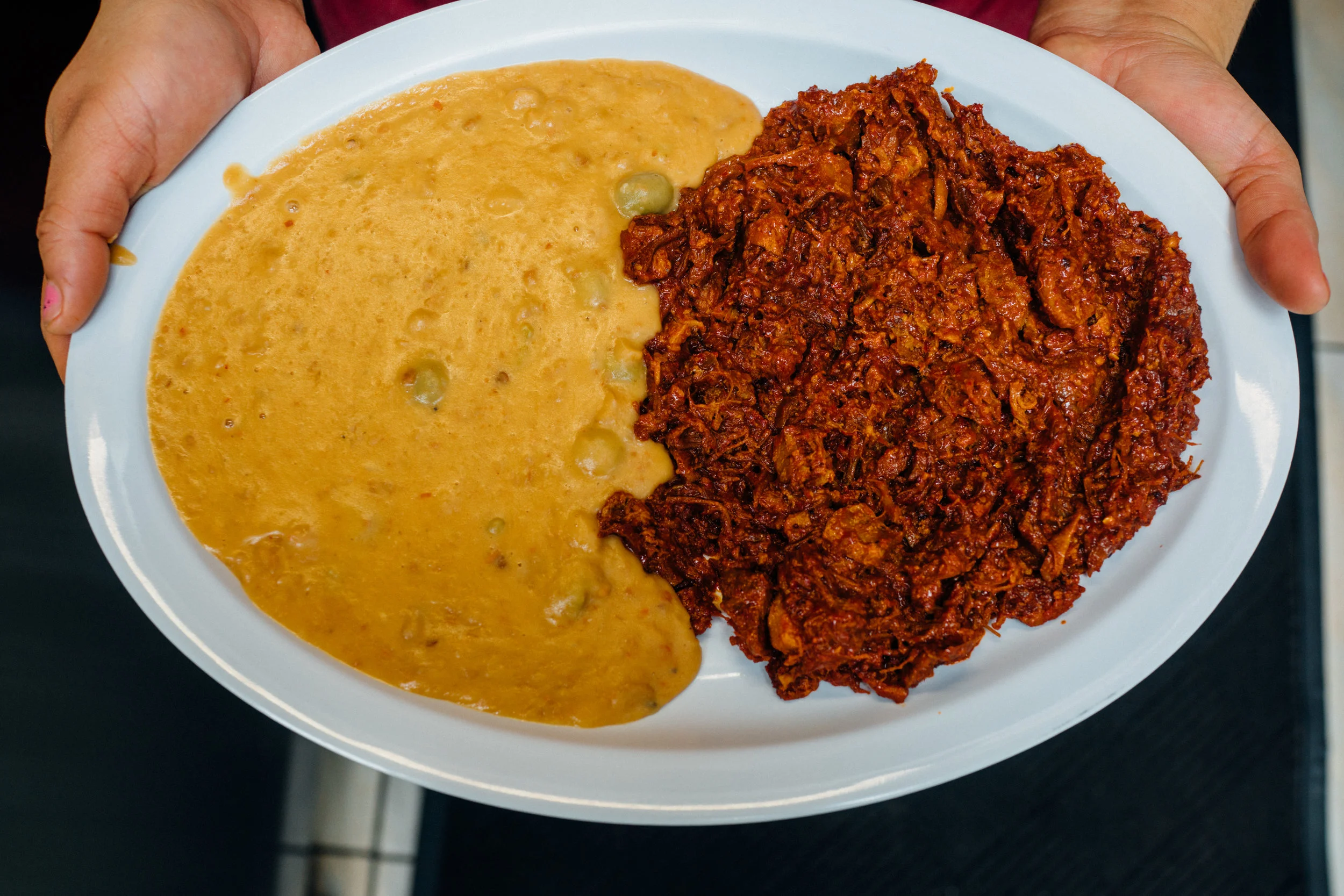 Chilorio at Taqueria El Sinaloense in Queens, New York