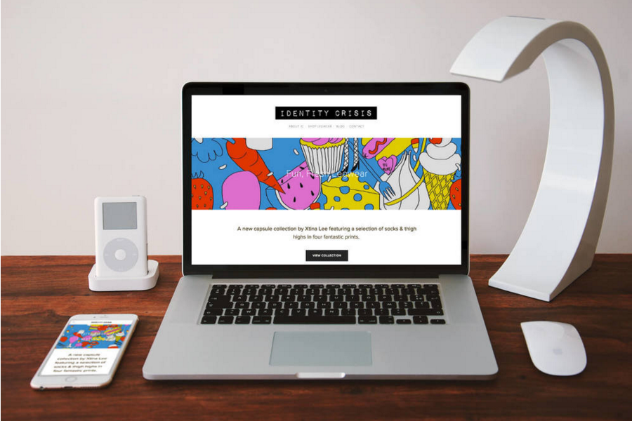 The 5th and final version of the website built in Squarespace.&nbsp;