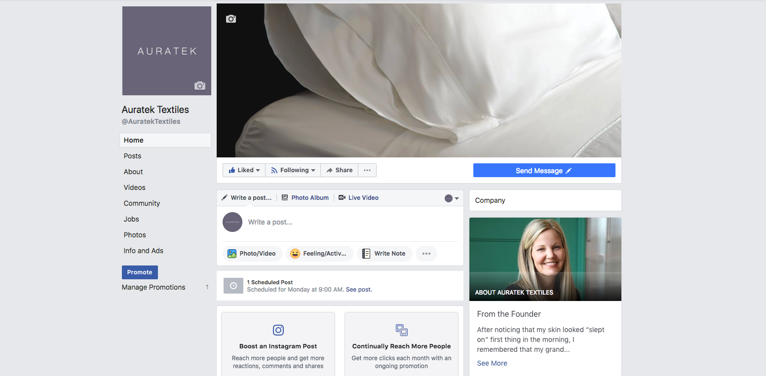 Social Media Refresh — make sure all assets and descriptions are current.
