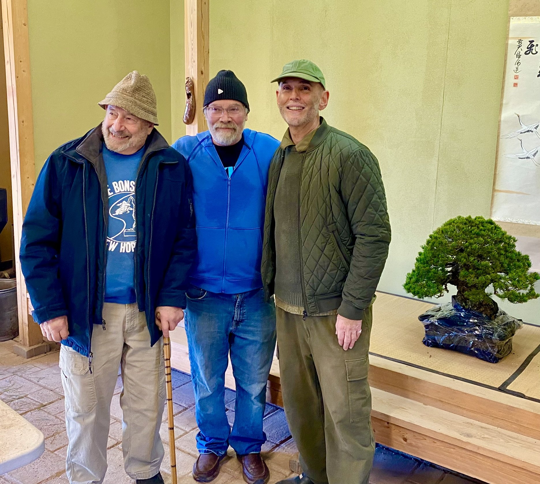 Chase, Bob, and Ernesto @ Kifu Bonsai 