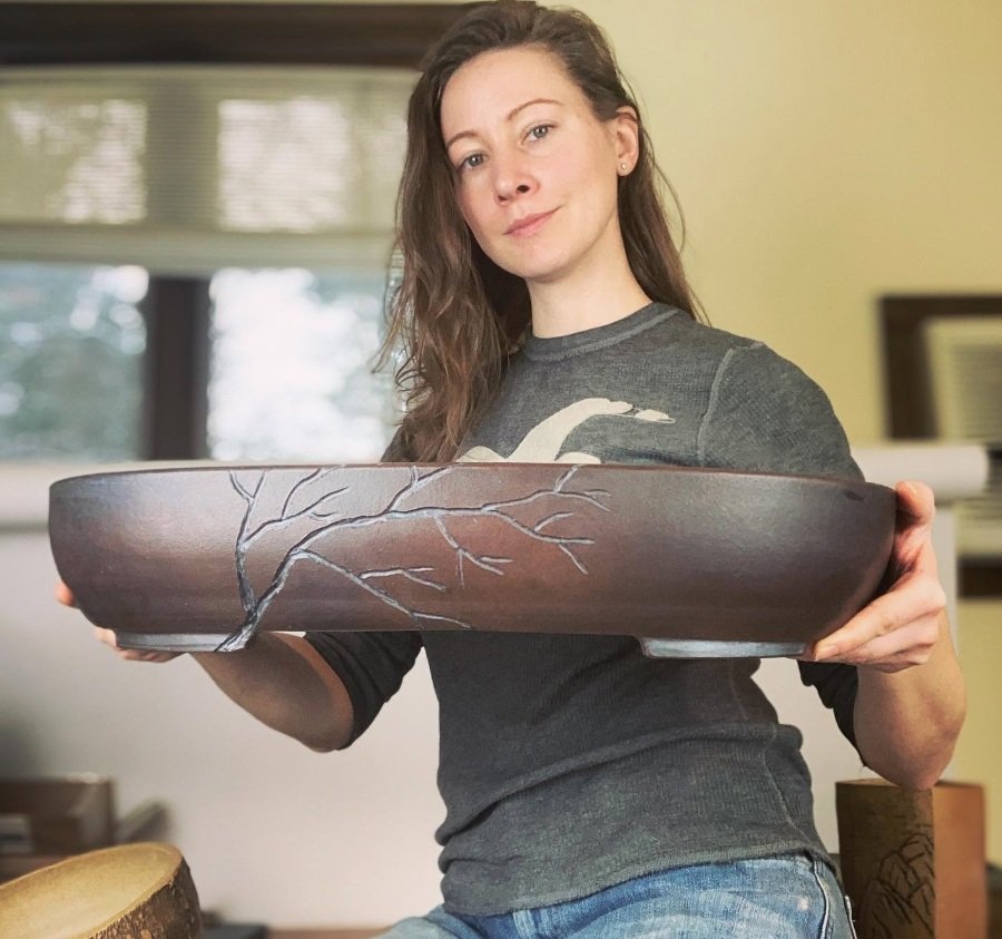 Bonsai Pottery Class with Justine of Forest Inn Pottery