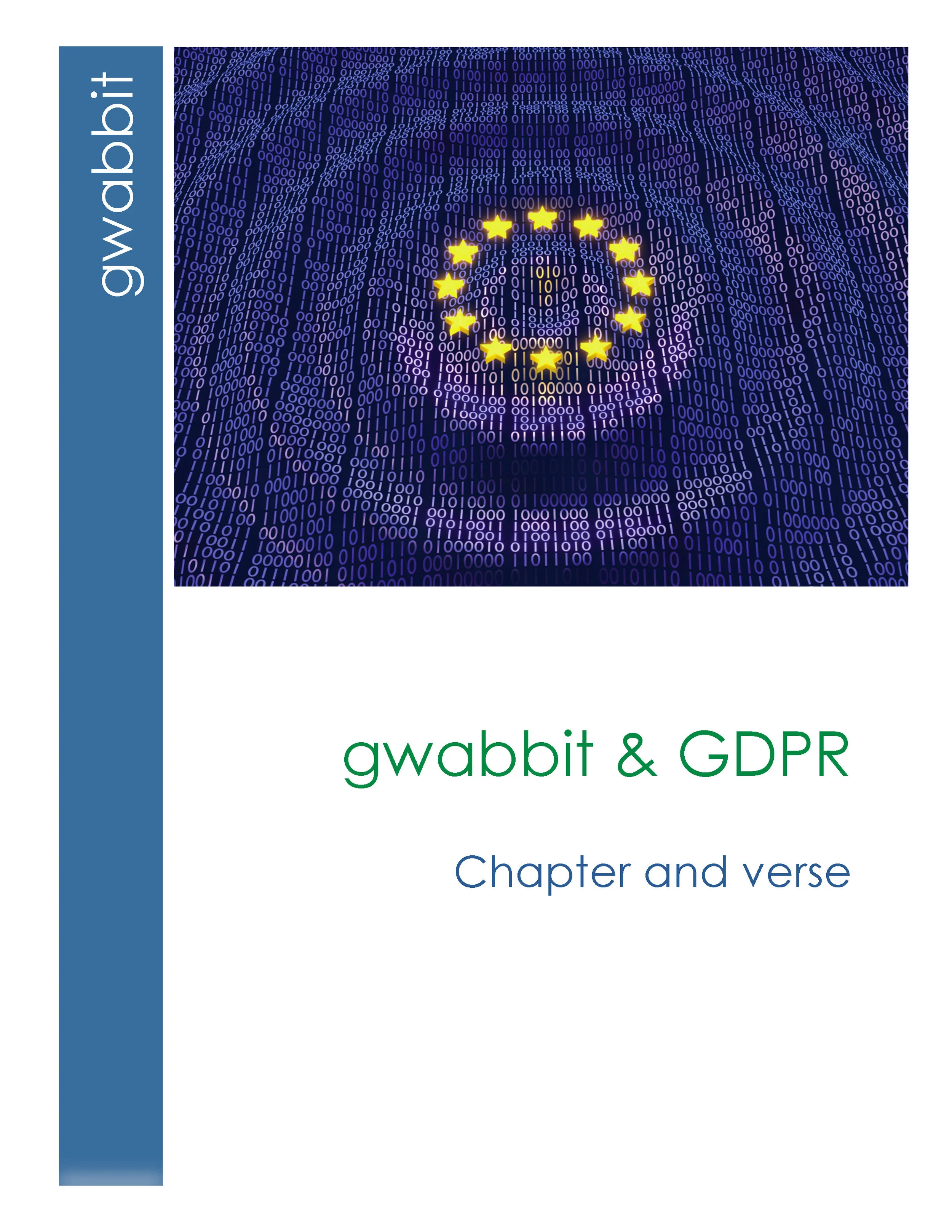 There’s no shortage of confusion in the industry regarding GDPR. The purpose of this document is to provide clear information regarding the role gwabbit plays in GDPR compliance, both in data capture and data retention policies. This document also illustrates the issues associated with traditional address book-sourced CRM models as a result of GDPR.