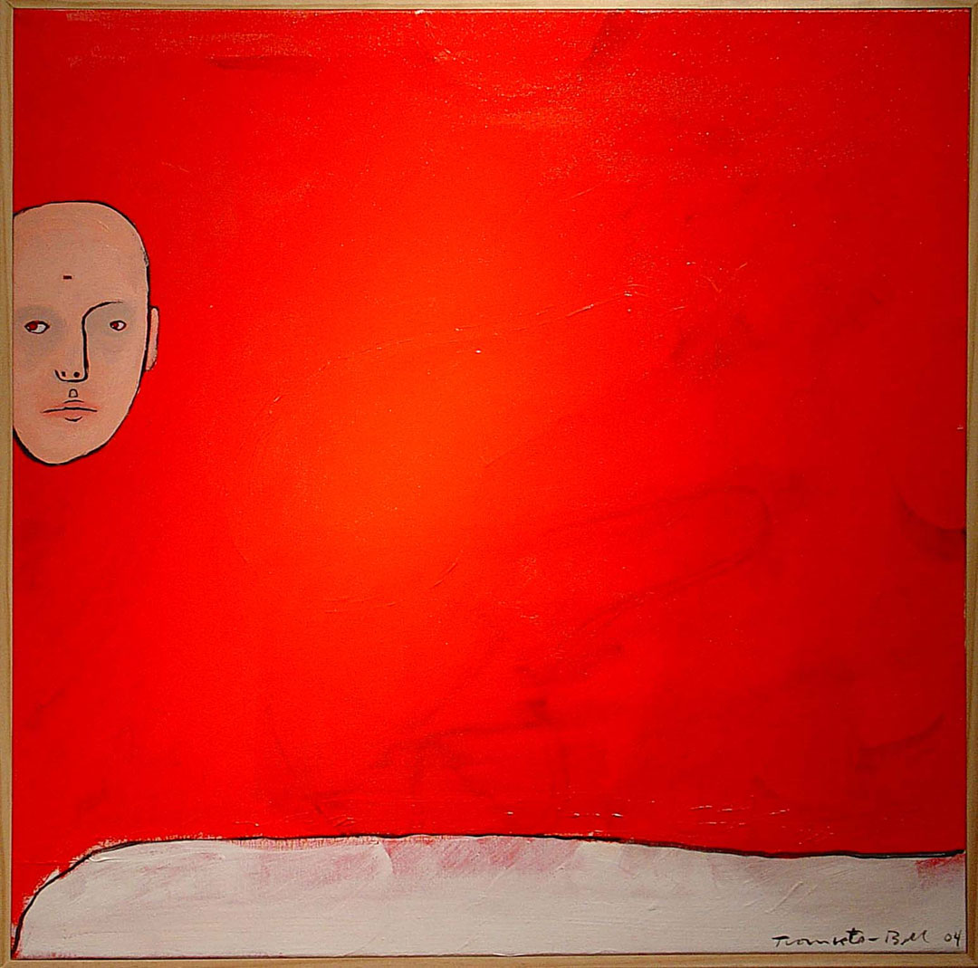 "Untitled", 2004, acrylic on canvas, 20" x 20"