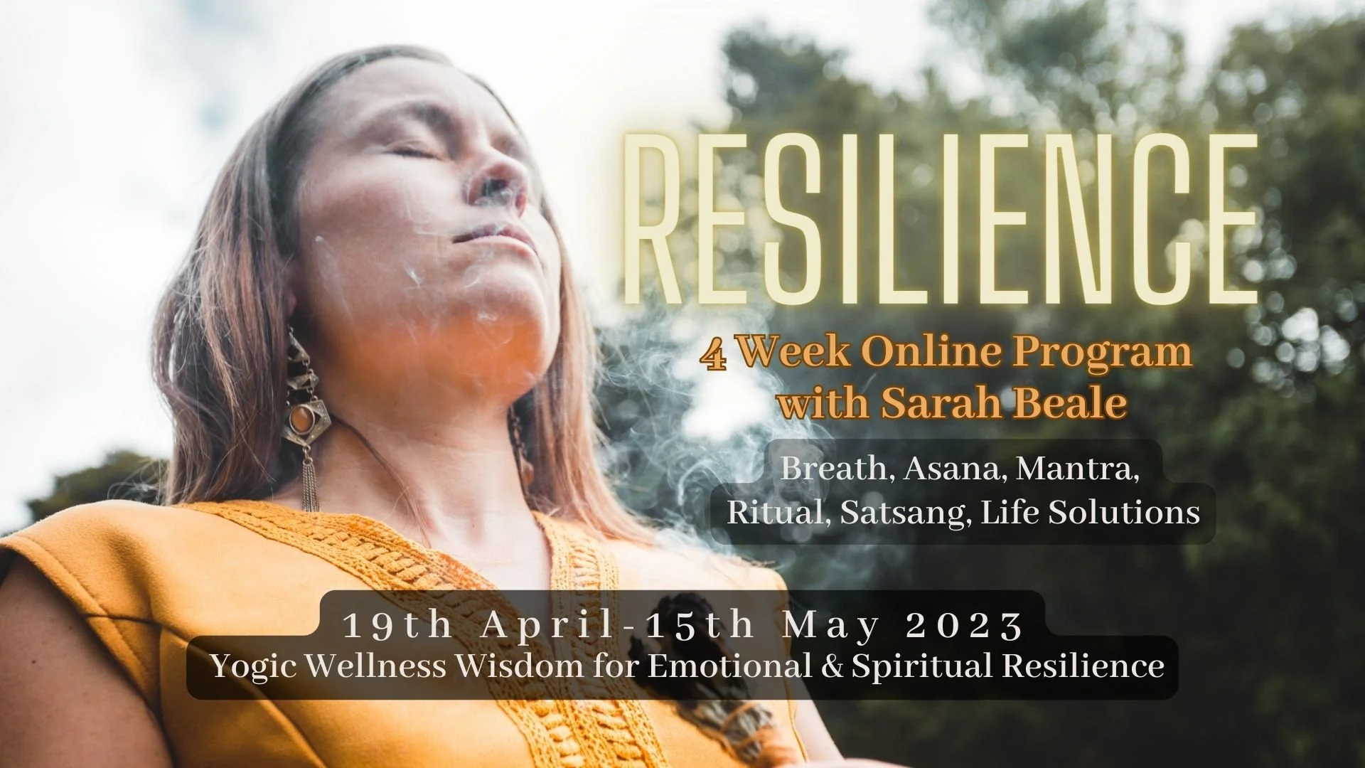 Resilience: 4 Week Online Yoga &amp; Wellness Program