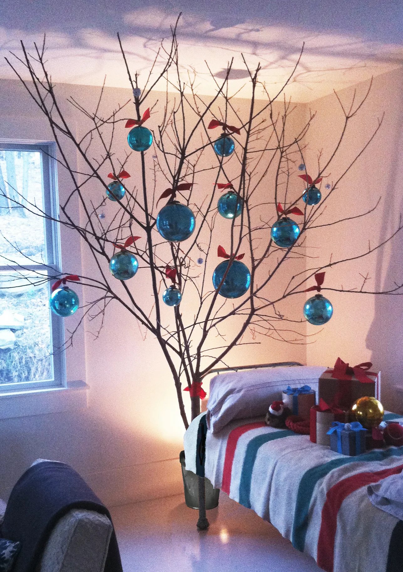 Private Client: "Hannukkah Tree" Catskills, New York