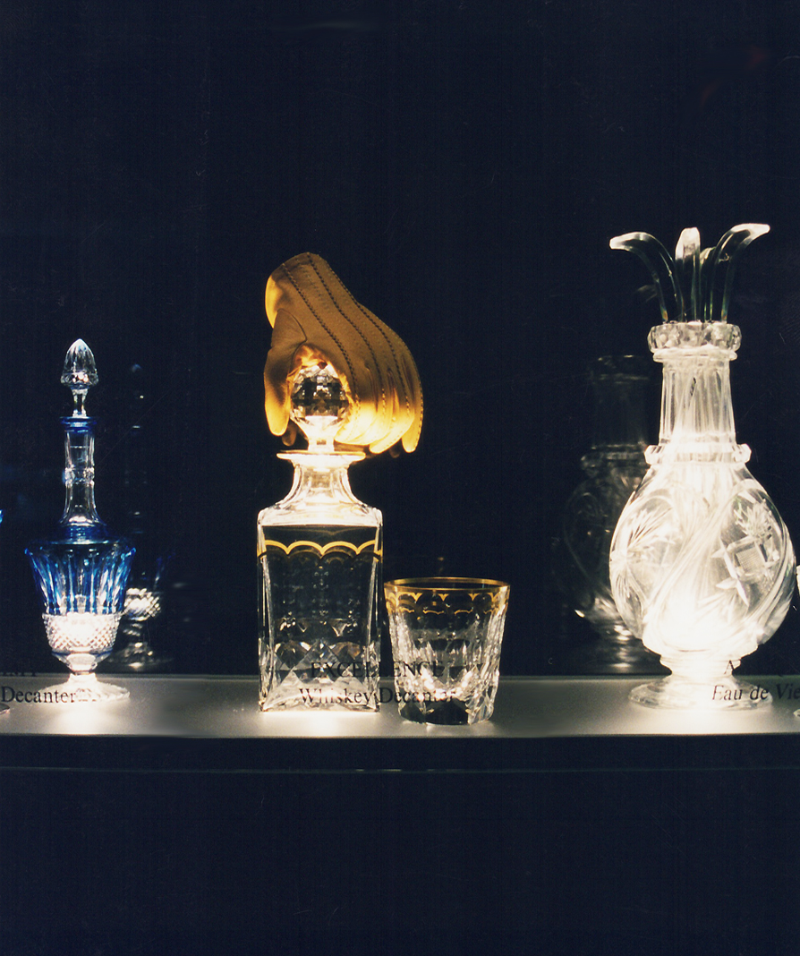 CRISTAL SAINT LOUIS: Decanter Exhibit