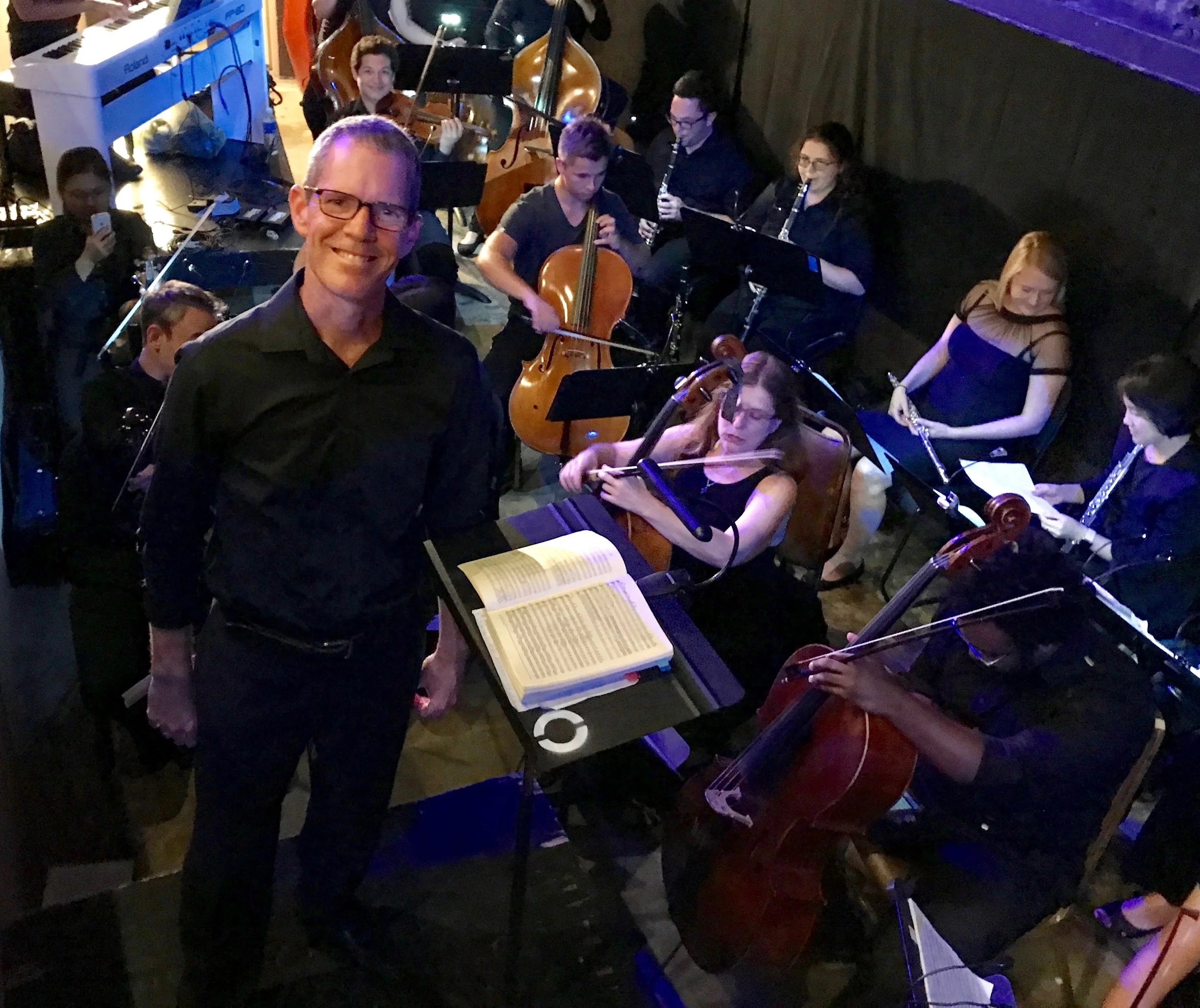  Waimea, Hawaii: Kahilu Theater pit, Don Giovanni HPAF 2017 