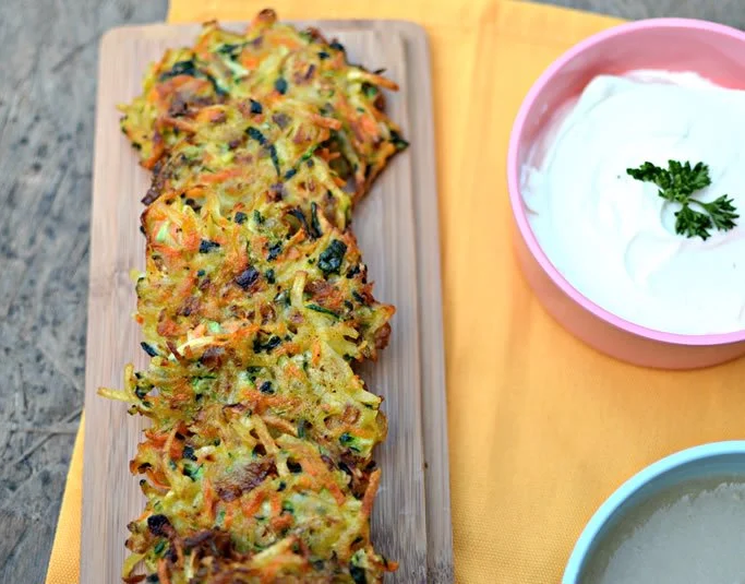 Crispy Vegetable Latkes