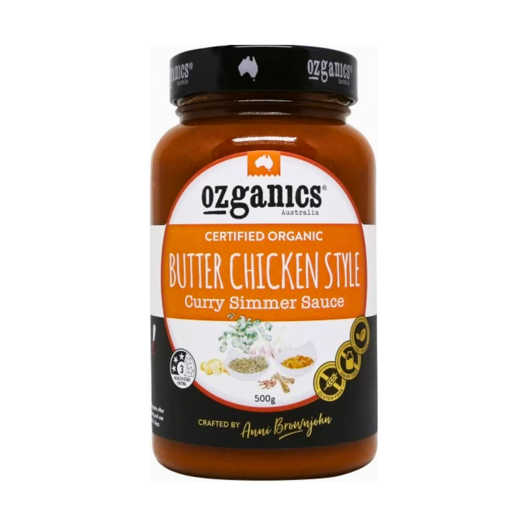 Butter Chicken Sauce by Ozganics now at Continental Kosher Butchers