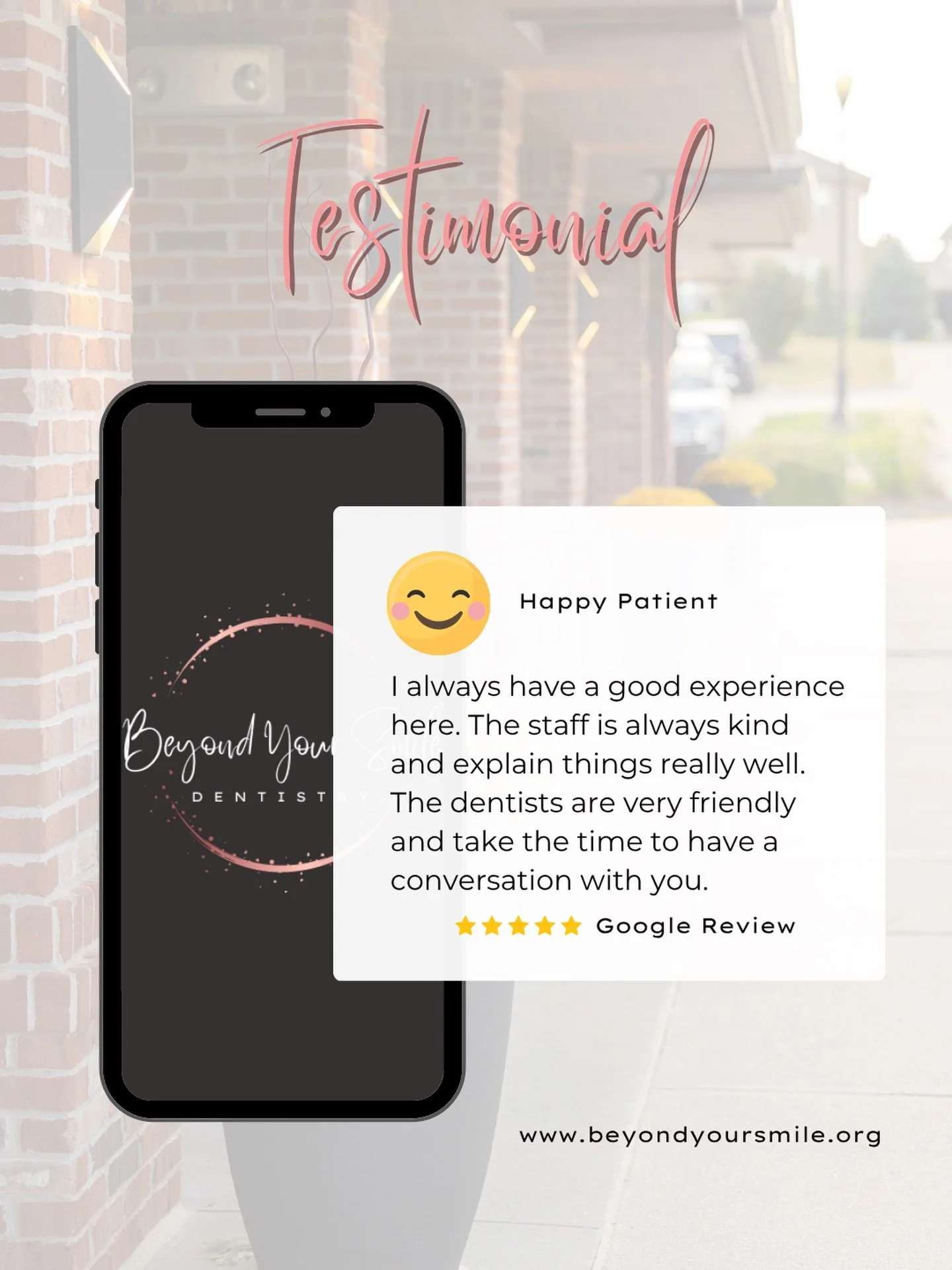 Kind, friendly dental care is our expertise. We want our patients to feel comfortable and understand their treatment and oral health. We always enjoy getting to chat with our patients too.

#patientreview #googlereview #omahadentist