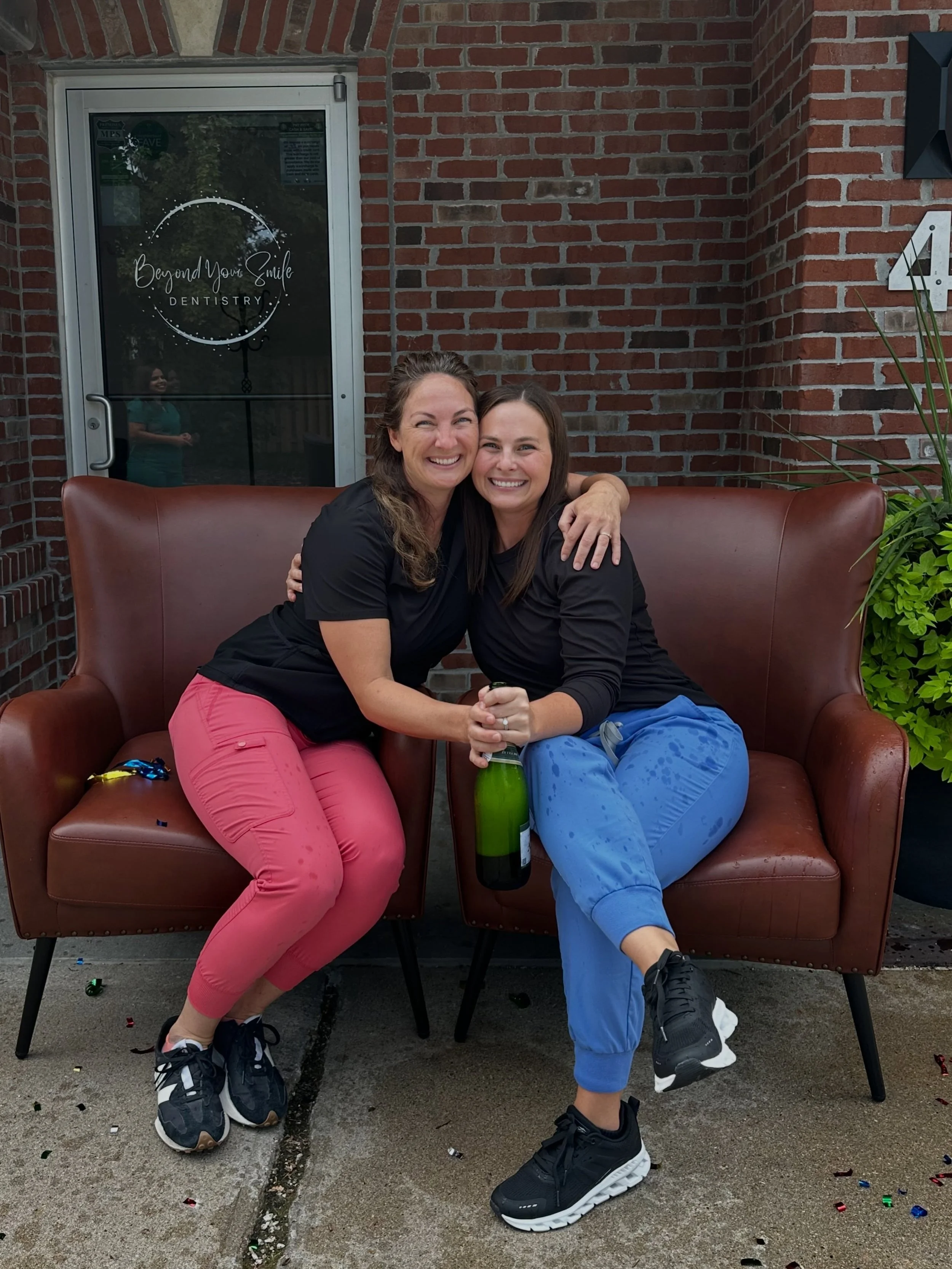Happy Boss&rsquo;s Day to two of the best dentists and women around! They lead our team with so much care and passion for creating an amazing environment for our patients and our team. Thanks for all you do for us every day to make Beyond Your Smile 
