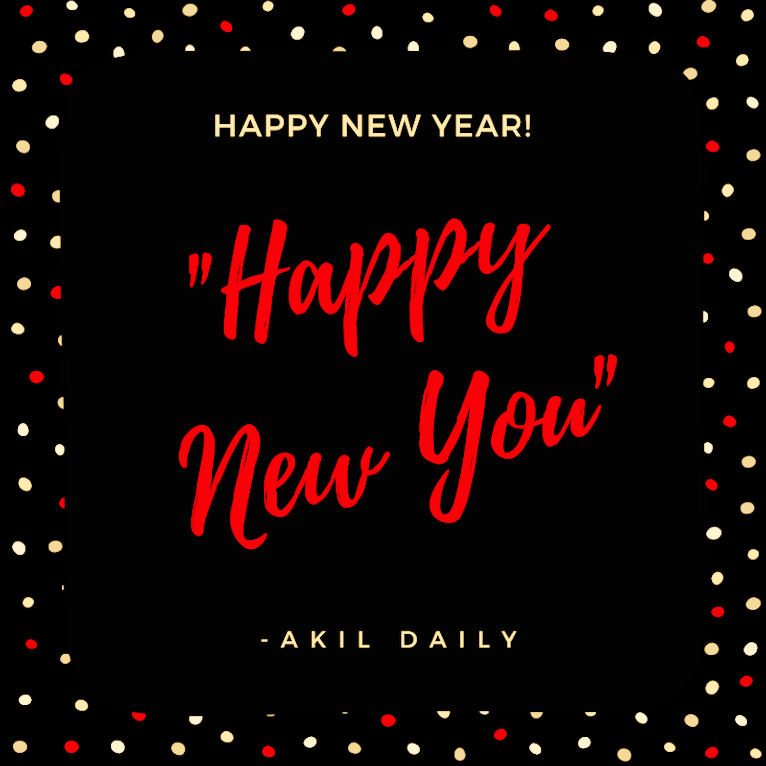 Creating A "New You" Resolution