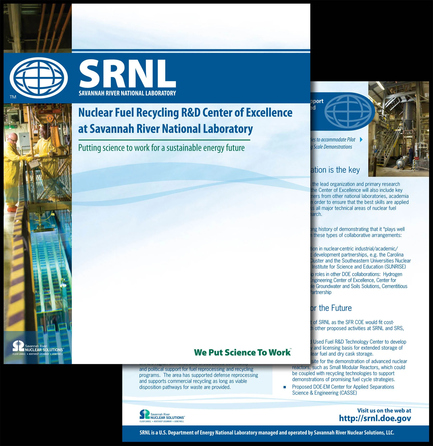 Savannah River National Laboratory, Bifold proposal design