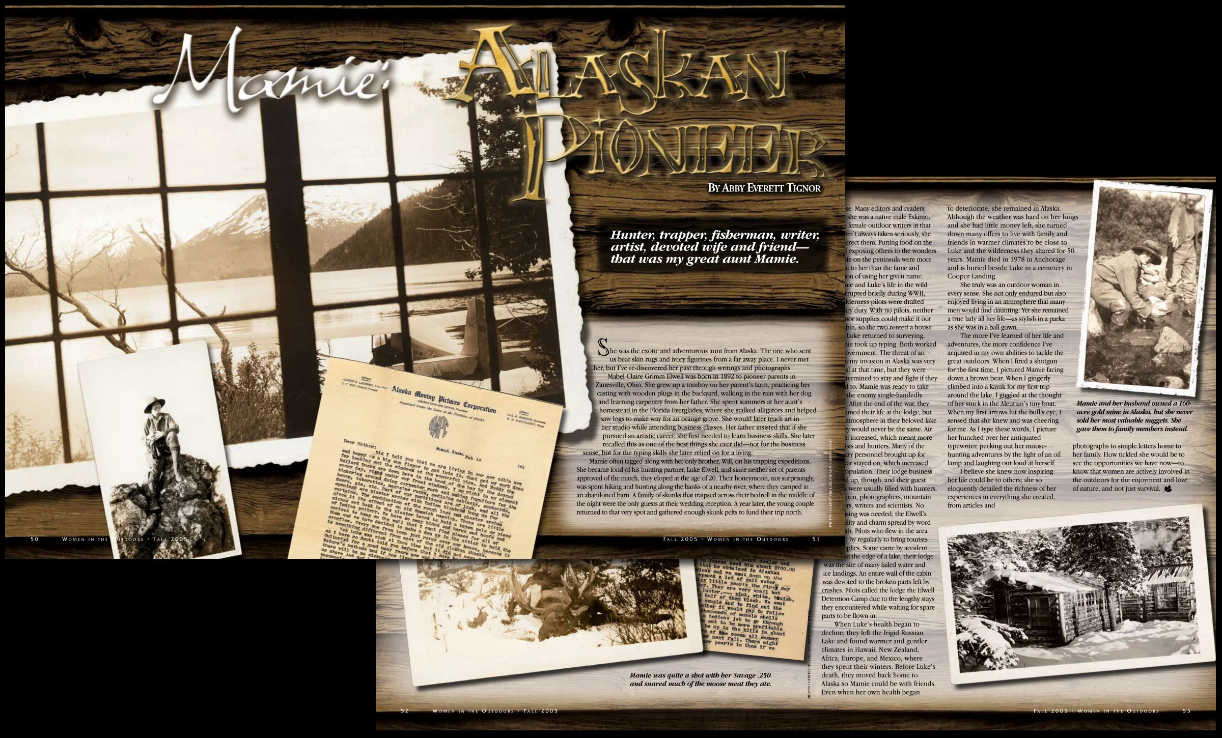 National Wild Turkey Federation, Magazine feature story layout