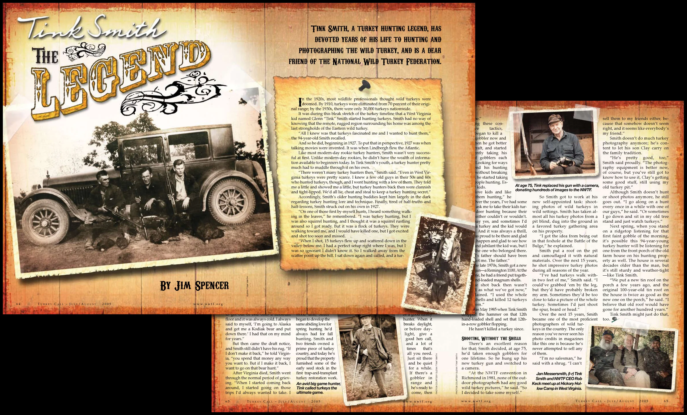 National Wild Turkey Federation, Magazine feature story layout