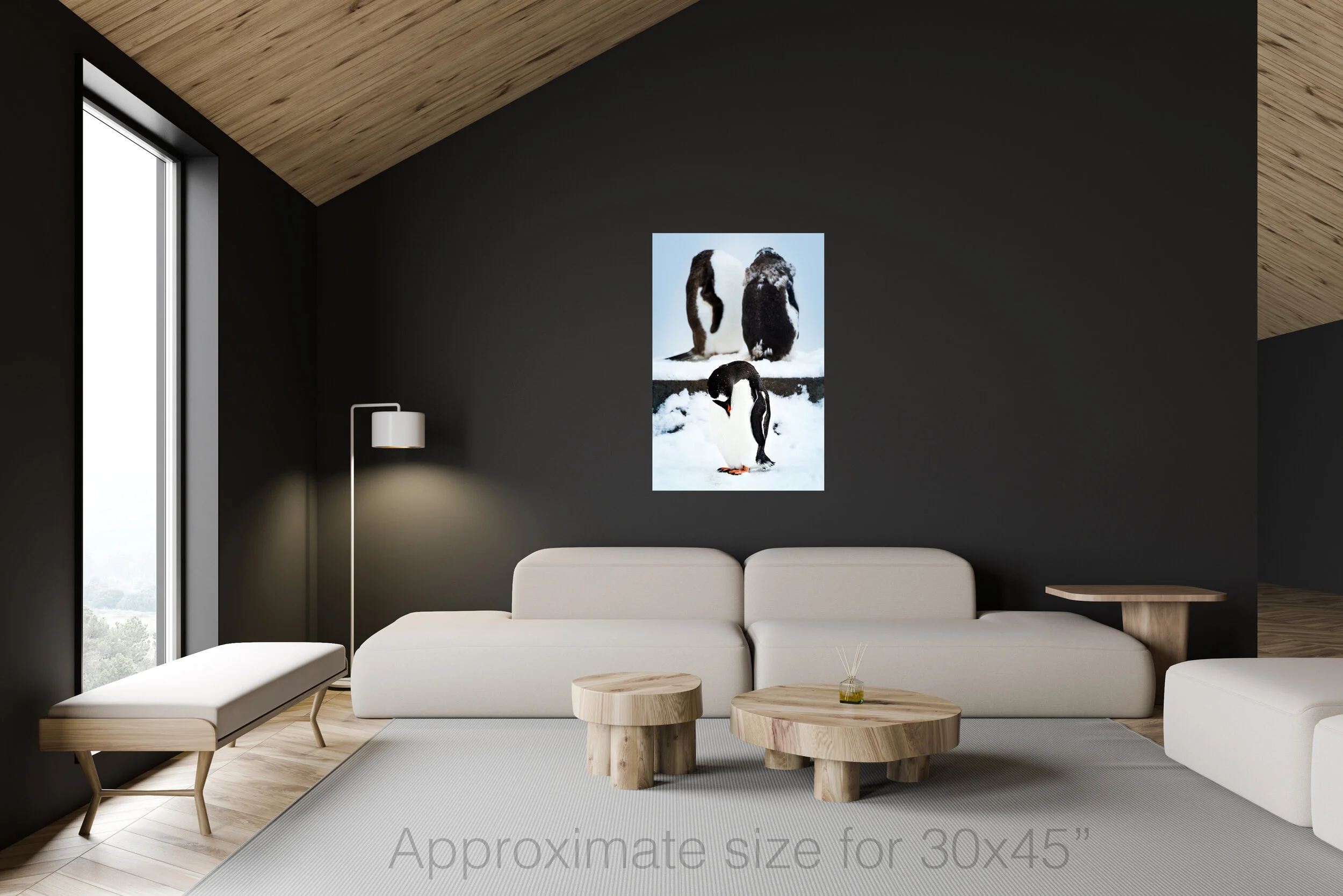Three penguins 30x45.jpg