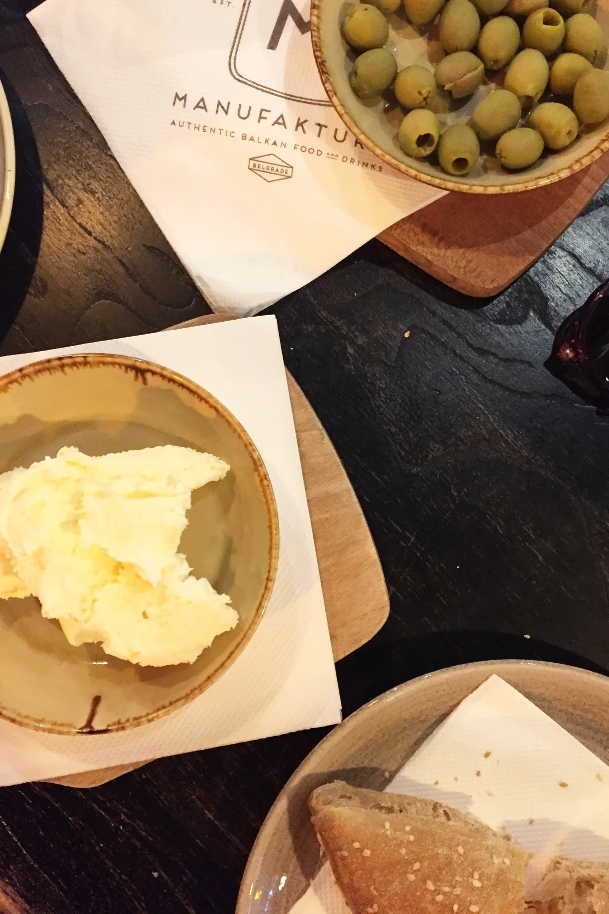  Manufaktura. Getting the bread and kajmak is a must, it's better than butter! 