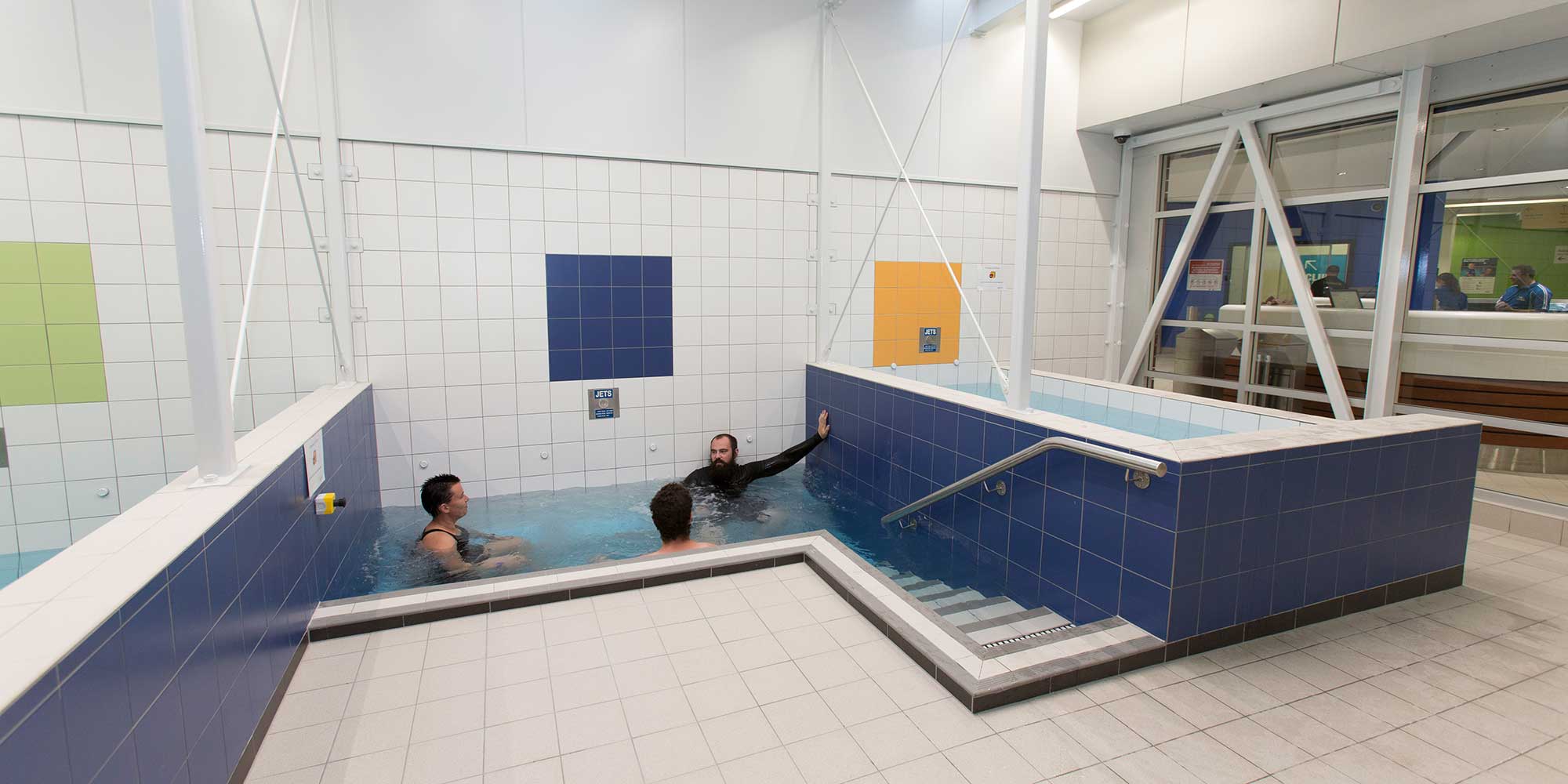 'Hotspot' spa pools at WRAC.