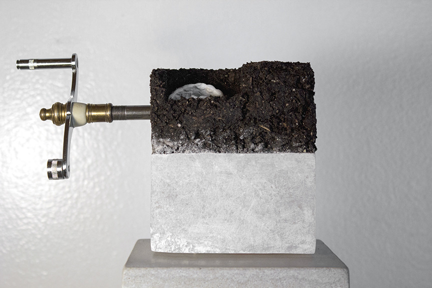 Andrea DeFelice, "Alabastard (With Teeth)" (2014)