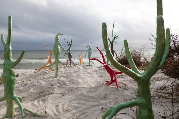 Judith Modrak, "Thought Storm" installation (2017)