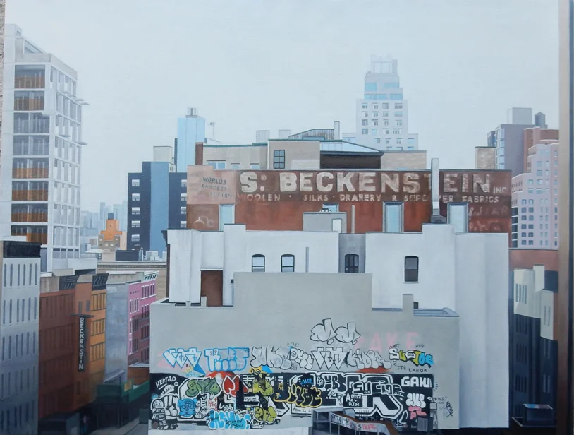 Laura Shechter, "View from Delancey" (2017)