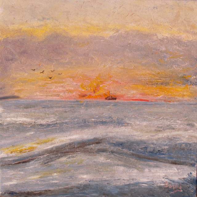 'Morning Light', 20"x20" oil on canvas
