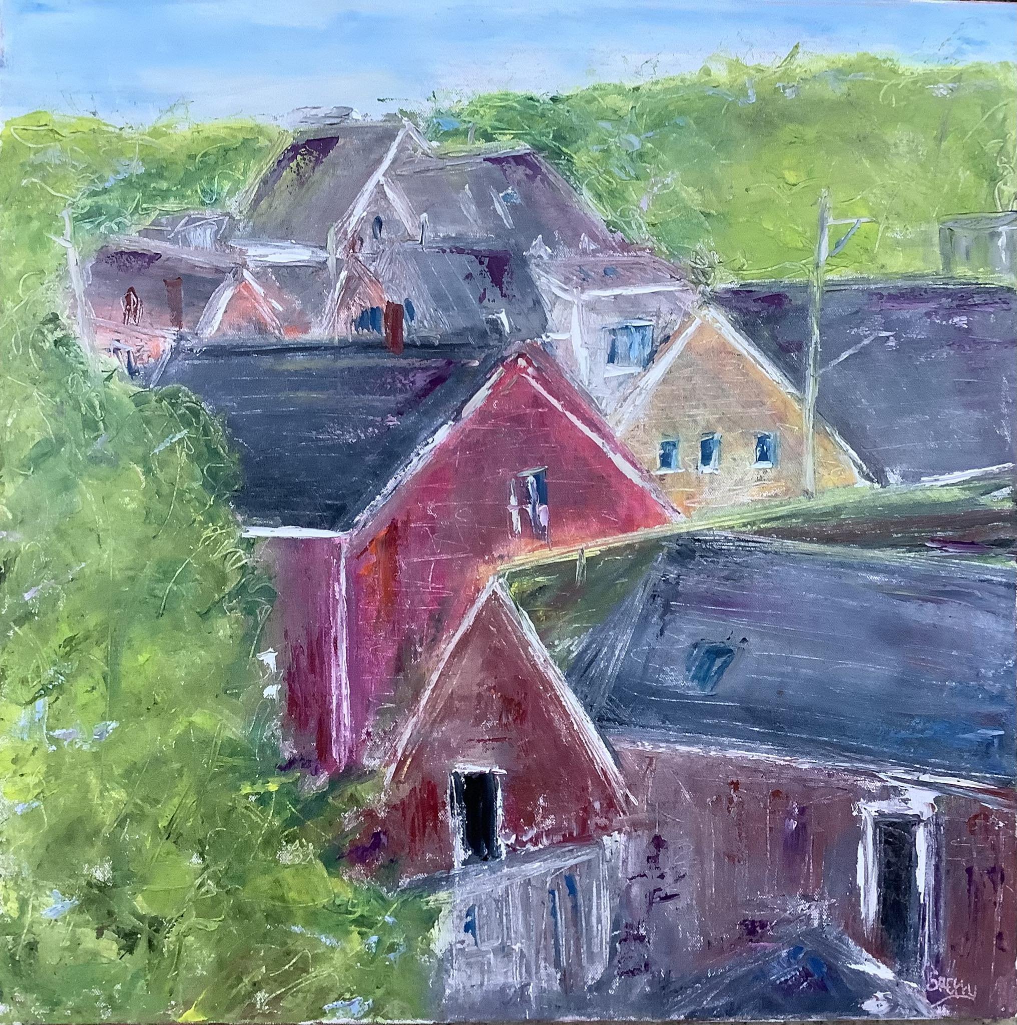 ‘Morning Light, Ptown’ 24”x24” oil