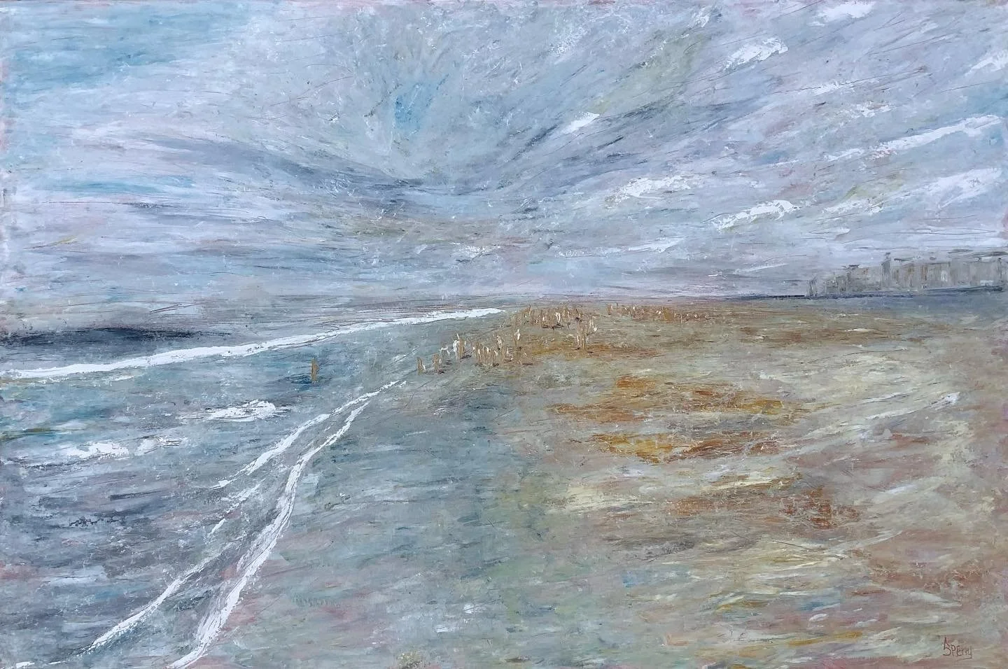 Peaceful Easy feeling, 60"x40' oil